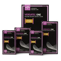 Medline Versatel One Contact Layer Silicone Wound Dressing
